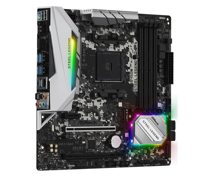 ASROCK B450M Steel Legend