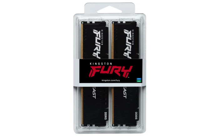 Kingston FURY Beast Black 16GB(2x8GB) DDR5 6000MHz CL40