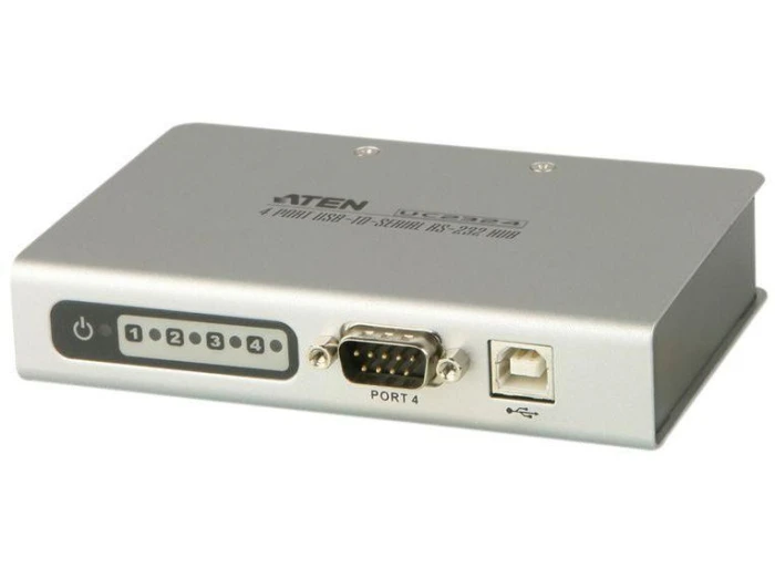 4-портов хъб ATEN UC2324, USB към RS-232