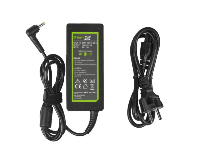 Захранване за лаптоп GREEN CELL, AD123P  за LENOVO, 20V, 2.1A