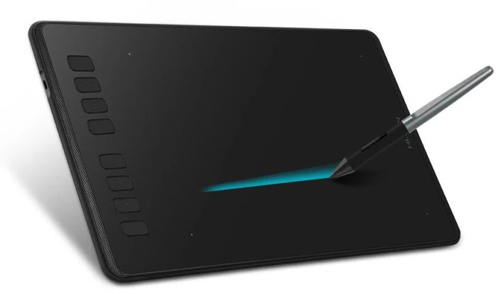 Графичен таблет HUION Inspiroy H950P,  USB, Черен