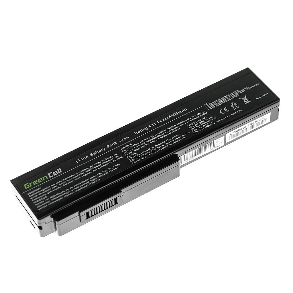 Батерия  за лаптоп GREEN CELL, Asus G50 G51 G60 M50 M50V N53 N53SV N61 N61VG N61JV, 10.8V, 4400mAh