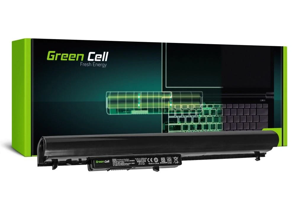 Батерия за лаптоп GREEN CELL, OA04 HSTNN-LB5S / HSTNN-LB5Y for HP 14 15, HP Pavilion 14 15, 14.8V, 2200mAh