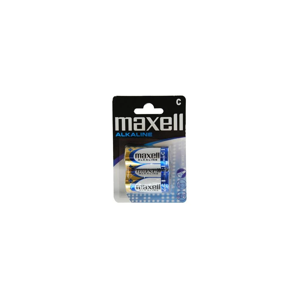 Алкална батерия MAXELL LR-14 /2 бр. в опаковка/ 1.5V