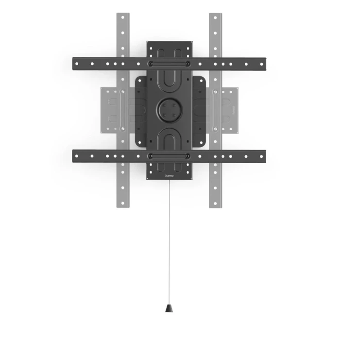 Стенна стойка HAMA, За портретен и пейзажен формат, 94 до 203 см (37" - 80"), 50 кг, Черна