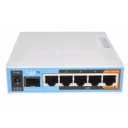 Безжичен Access Point MikroTik hAP AC RB962UiGS-5HacT2HnT, 5x 10/100/1000, USB 2.0