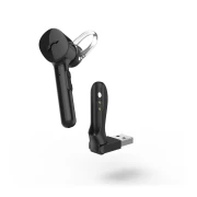 Блутут слушалка HAMA MyVoice1300, in-ear, multipoint, ear hook, Черна