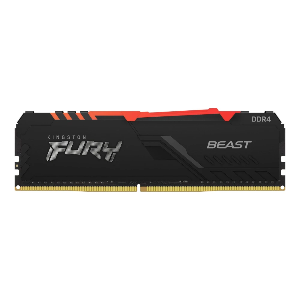 Kingston FURY Beast Black RGB 16GB(2x8GB) DDR4 3000MHz CL15