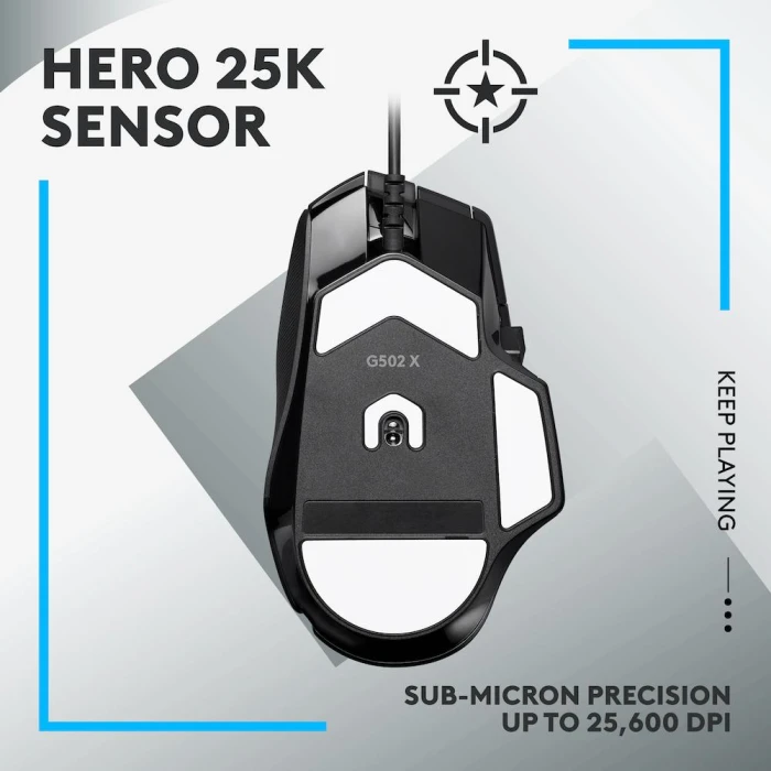 Logitech G502 X Черна