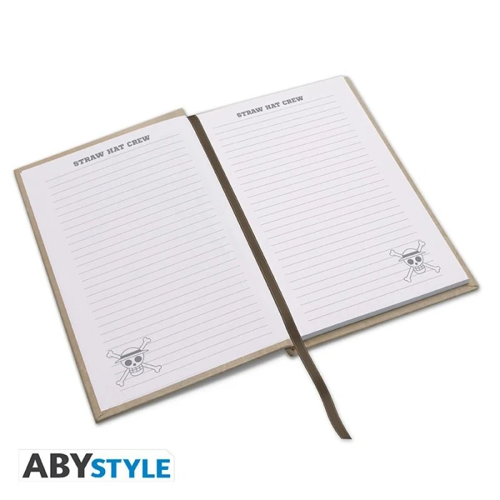 Тефтер ABYSTYLE ONE PIECE Notebook Wanted Luffy, A5, 180 страници