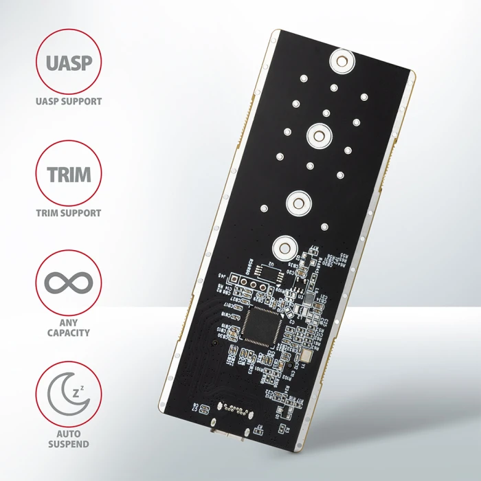 AXAGON EEM2-GTR USB-C - NVMe M.2