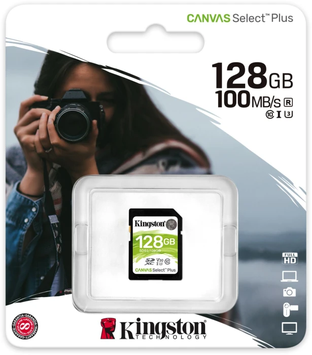 Kingston Canvas Select Plus SD 128GB