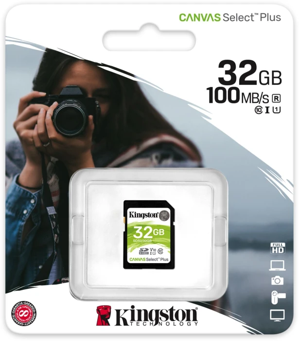 Kingston Canvas Select Plus SD 32GB