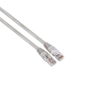 Мрежов кабел HAMA CAT 5e, UTP, RJ-45 - RJ-45, 1.5 m,Сив, булк опаковка