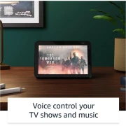 Смарт тонколона Amazon Echo Show 8 (Gen 2), сензорен екран, гласов асистент, Бял