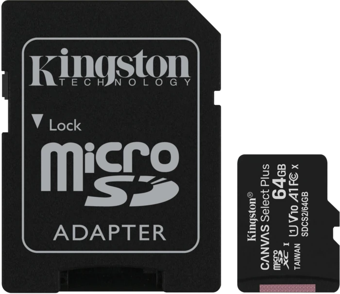 Kingston Canvas Select Plus  microSDHC 64GB