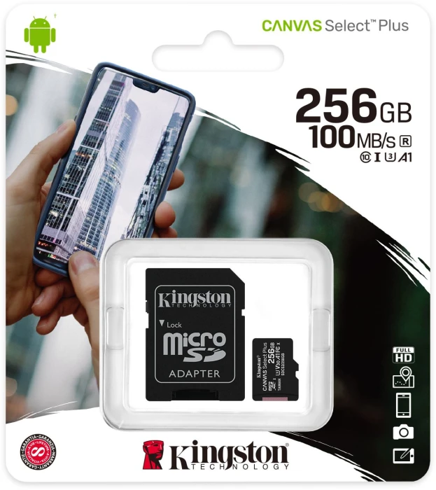 Kingston Canvas Select Plus microSDHC 256GB