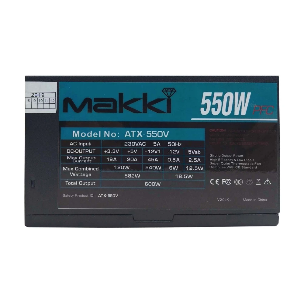 Makki ATX-550V 550W