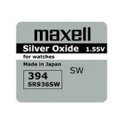 Бутонна батерия сребърна MAXELL SR-936 SW /AG9/, 394 1.55V