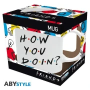 Чаша ABYSTYLE FRIENDS, How You Doin, 320 ml