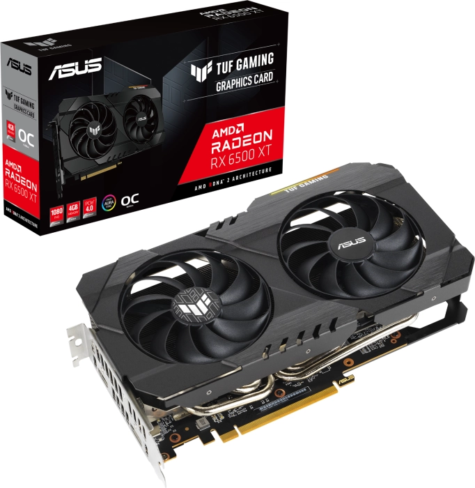 ASUS TUF Gaming Radeon RX 6500 XT OC Edition 4GB GDDR6