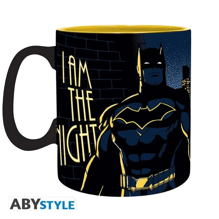 Чаша ABYSTYLE DC COMICS Batman the dark knigh, King size, Черен