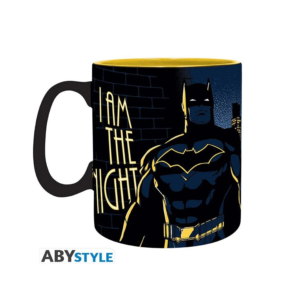 Чаша ABYSTYLE DC COMICS Batman the dark knigh, King size, Черен