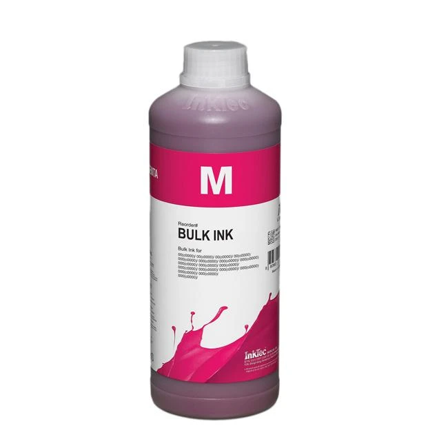 Бутилка с мастило INKTEC за HP 8940LM ,Pigment  1000 гр, Червен