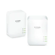 Адаптер D-Link PowerLine AV2 1000 HD Gigabit Starter Kit, 1000 Mbps, 2 бр. в пакет, DHP-601AV/E