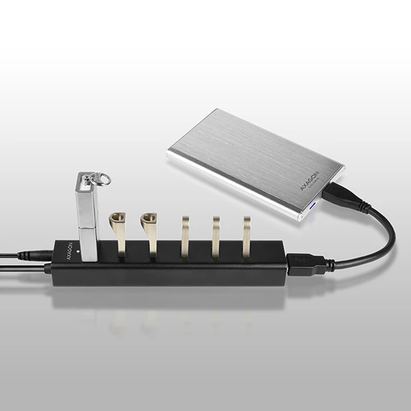 AXAGON HUE-SA7BP USB3.0 CHARGING hub
