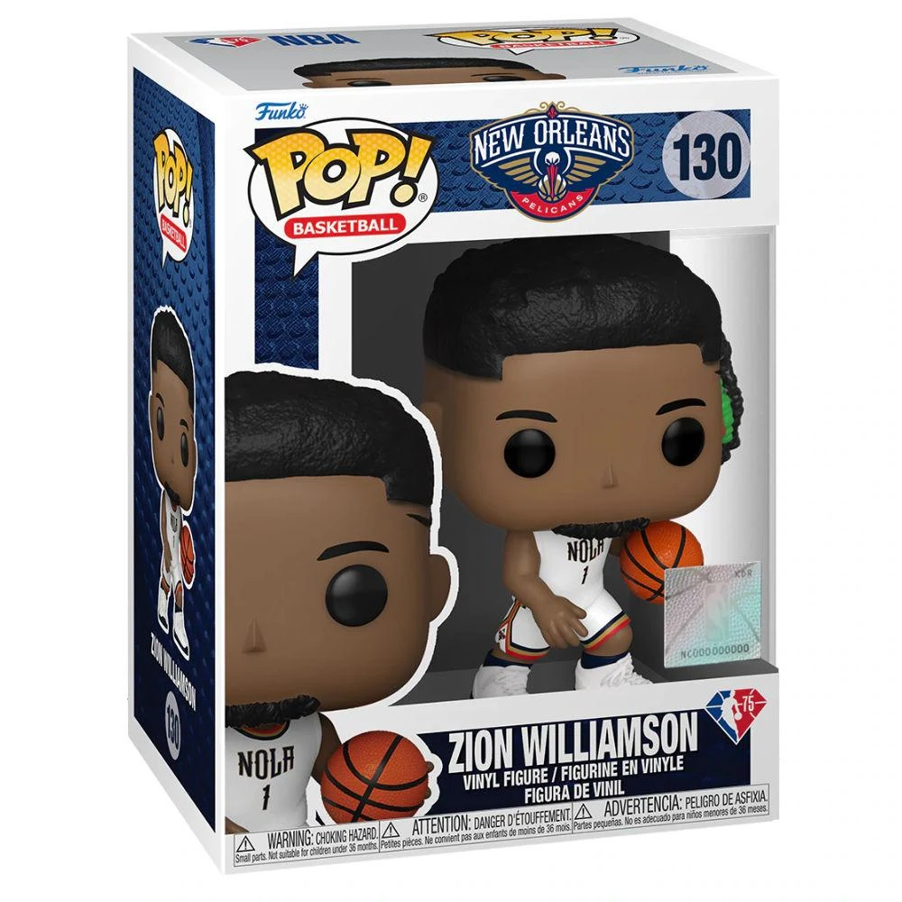 Фигурка Funko POP! Basketball NBA: New Orleans Pelicans - Zion Williamson (CE'21) #130