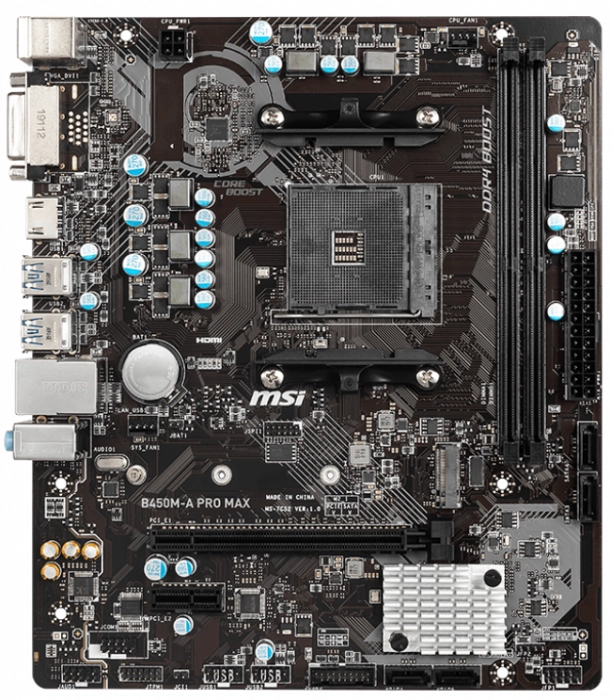 MSI B450M-A PRO MAX