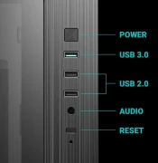 DeepCool CG330-3F - Black