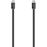 Кабел HAMA USB-C мъжко - USB-C мъжко, 1.5 м, черен,480Mb/s