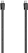 Кабел HAMA USB-C мъжко - USB-C мъжко, 1.5 м, черен,480Mb/s