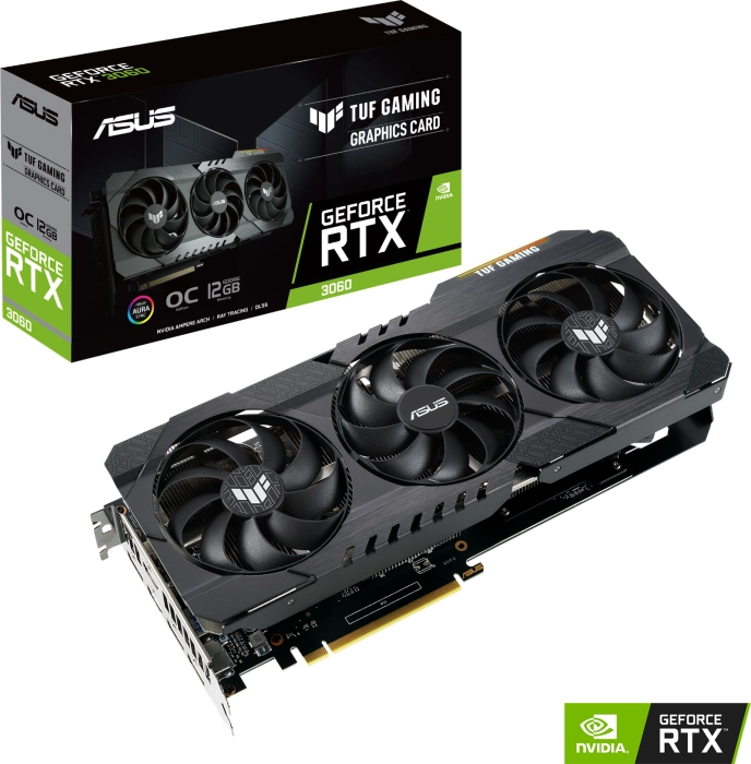 ASUS TUF Gaming GeForce RTX 3060 V2 OC Edition 12GB GDDR6