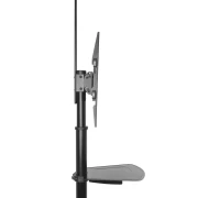 Мобилна стойка ACT AC8370, За под, Регулируема, 32"-70", VESA, До 50 кг., Черна