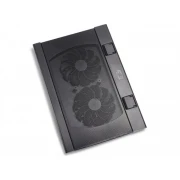 Охладител за лаптоп DeepCool WIND PAL FS, 17", 2x140 mm, 1200 RPM, Черен