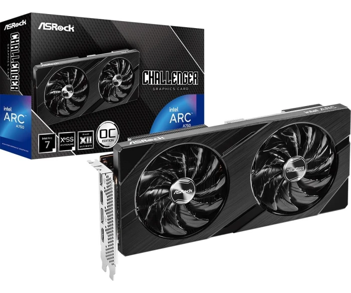 ASRock Intel ARC A750 Clallenger D 8G OC
