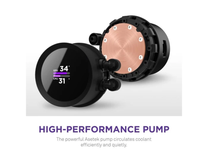 NZXT Kraken 360 Black LCD Display