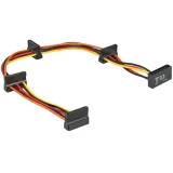 Delock Сплитер Power SATA x 4 - 0.4m