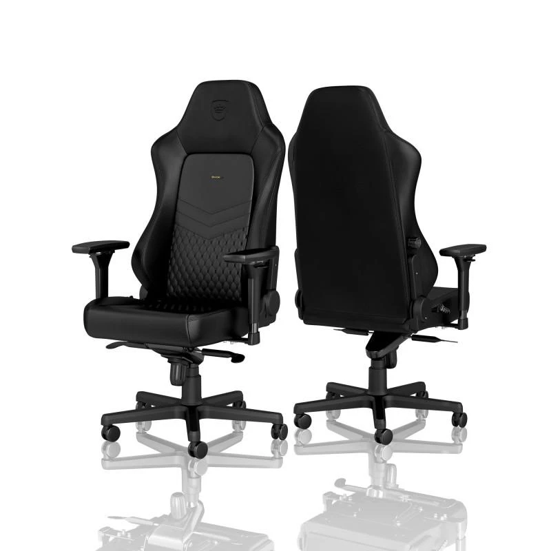 Геймърски стол noblechairs HERO Real Leather, Black