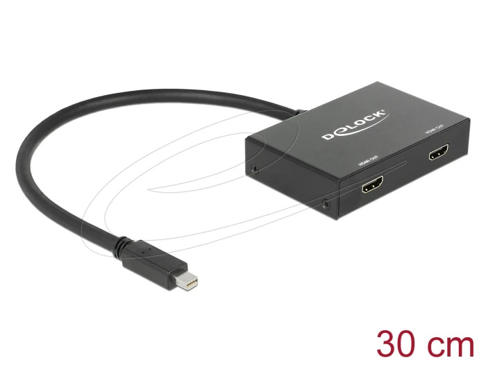 Delock mini DisplayPort > 2 x HDMI