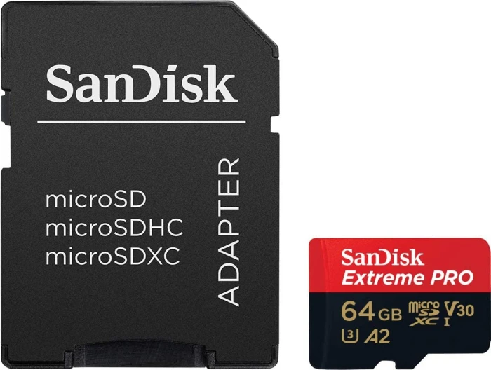 SANDISK Extreme PRO microSDXC 64GB