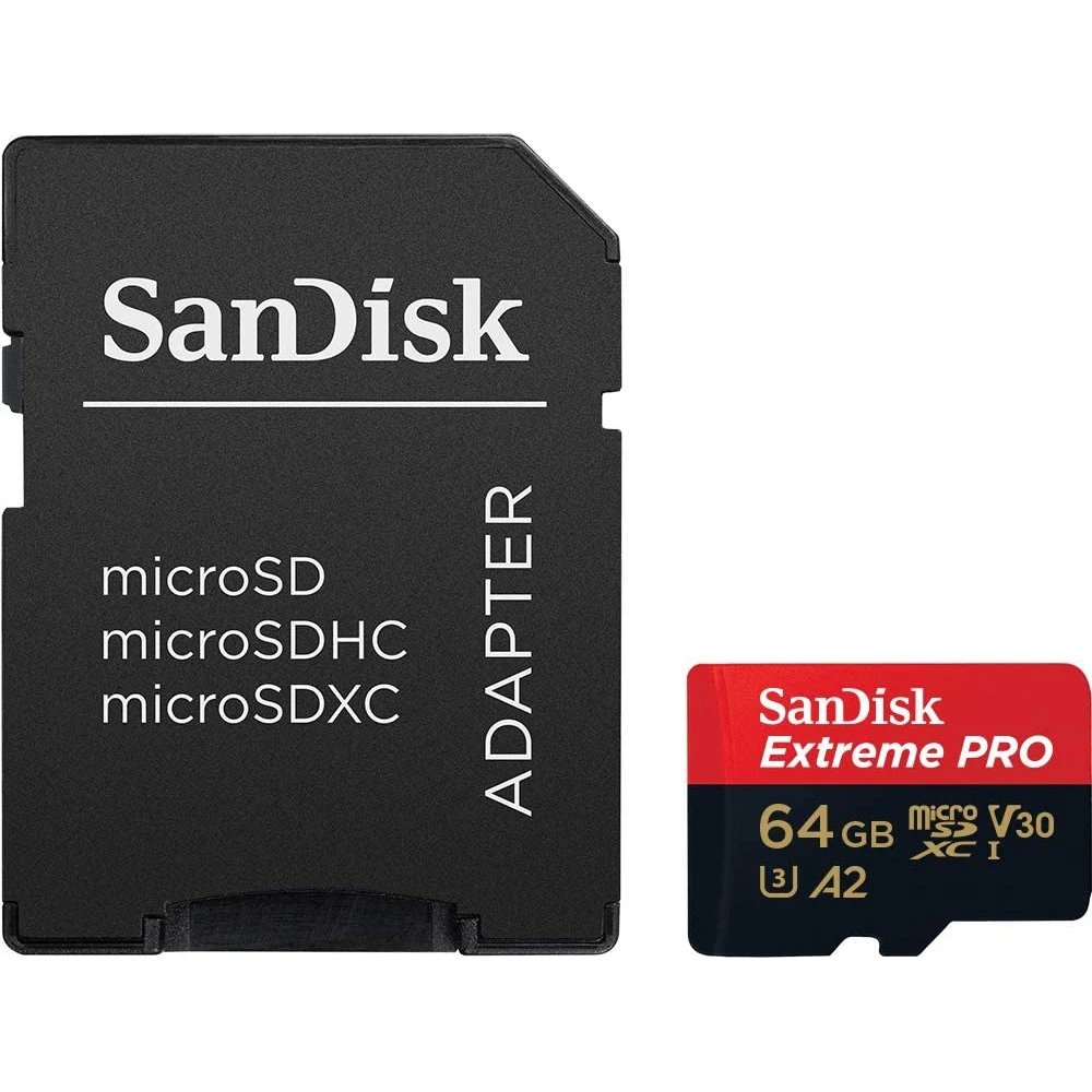 SANDISK Extreme PRO microSDXC 64GB