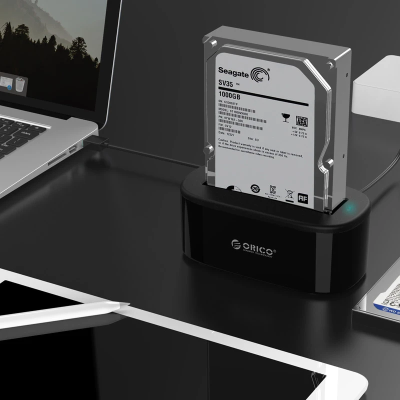 Orico докинг станция Storage - HDD/SSD Dock - 2.5 and 3.5 inch USB3.0 - 6218US3