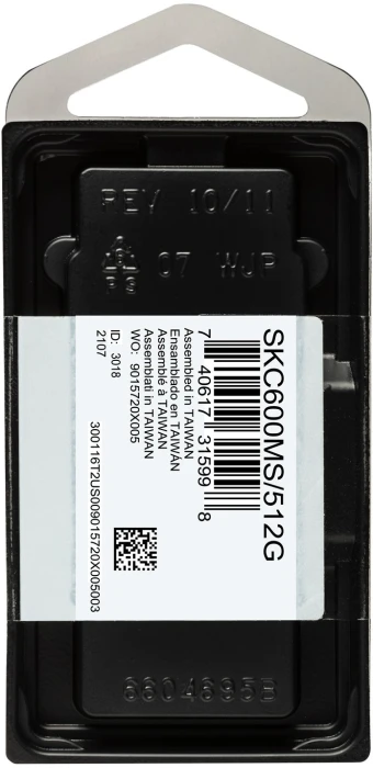 KINGSTON KC600 mSATA 512GB