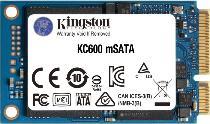 KINGSTON KC600 mSATA 256GB
