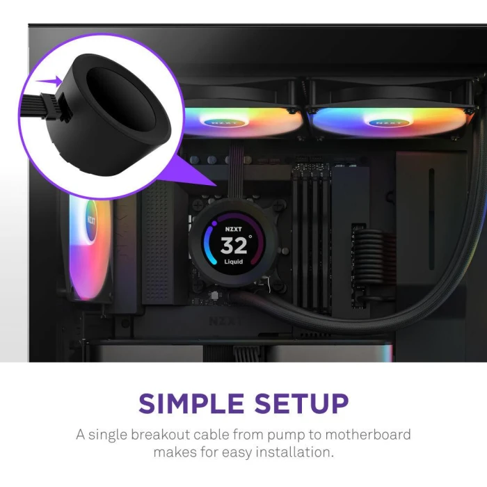 NZXT Kraken Elite RGB 280 Black