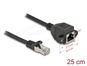 Delock удължител RJ-45 SFTP Cat.6a